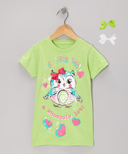 Mi Amore Gigi Owl Interchangeable Bow Top