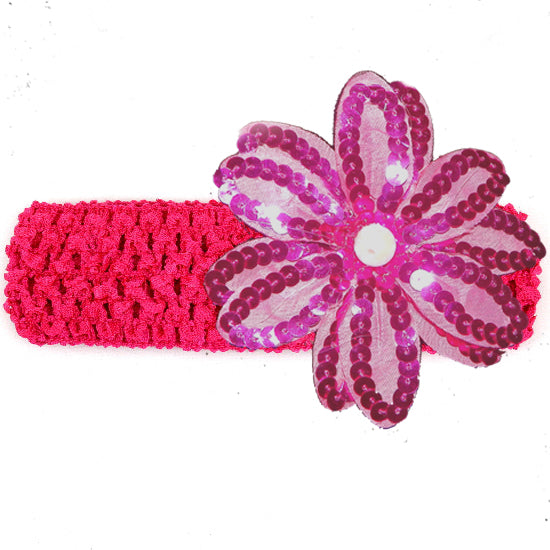 Mi Amore Gigi Flower Crochet Headband