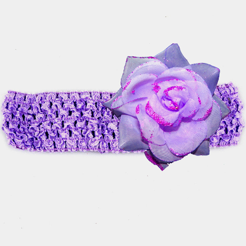 Mi Amore Gigi Flower Crochet Headband