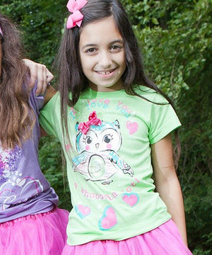 Mi Amore Gigi Owl Interchangeable Bow Top